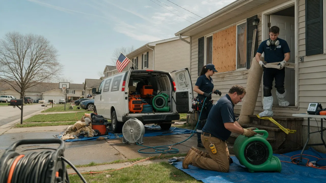 Water Damage Restoration in Farnsworth, TX near me